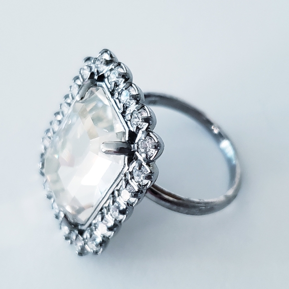 Swarovski Atelier by Shourouk Square Ring O/S - Picture 8 of 13